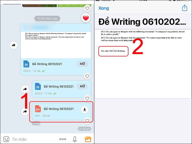 Hướng dẫn sửa file Word, Excel trên iPhone, iPad hiệu quả nhất