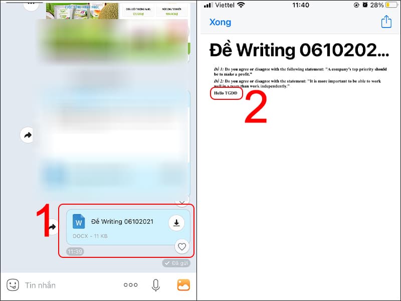 Hướng dẫn sửa file Word, Excel trên iPhone, iPad hiệu quả nhất